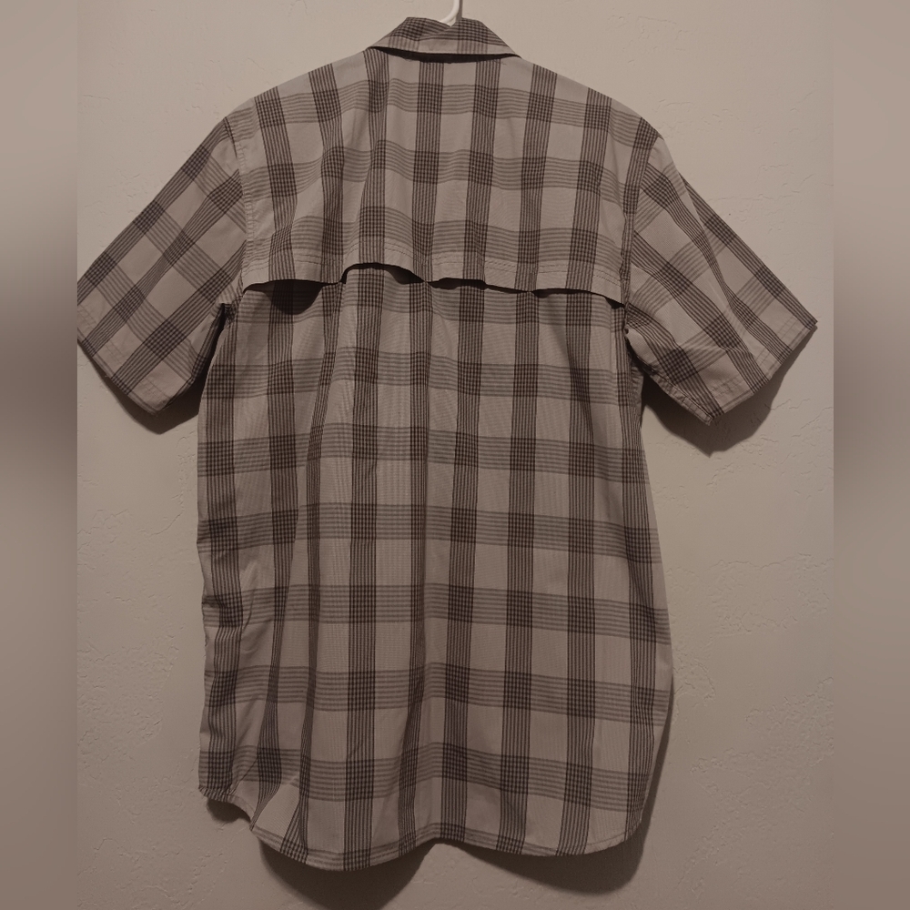 CARHARTT Men's‎ Force Plaid Ridgefield Short Sleeve Shirt SzM Relaxed Fit - Picture 5 of 16